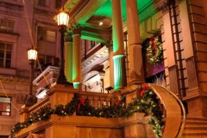 Holiday Lights Trolley Tour - The Route in Real Life: From Comcast Center to City Hall