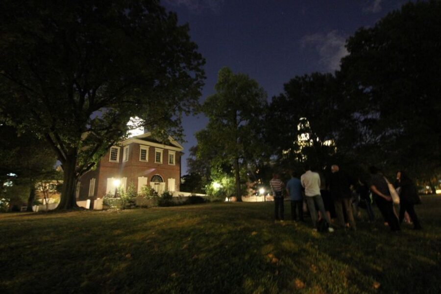 Philadelphia Ghost Tour by Candlelight - Old Pine Street Cemetery: where the stories get heavier